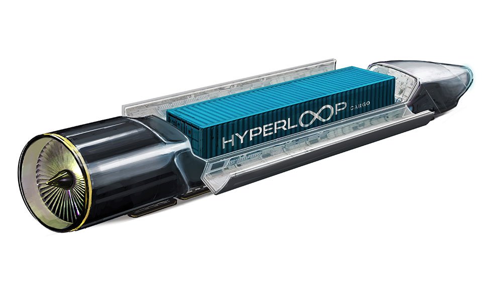 Ship Freight at Supersonic Speeds with the Hyperloop